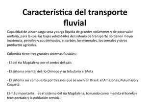 Transporte Fluvial