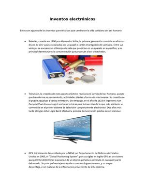 Inventos Electrónicos