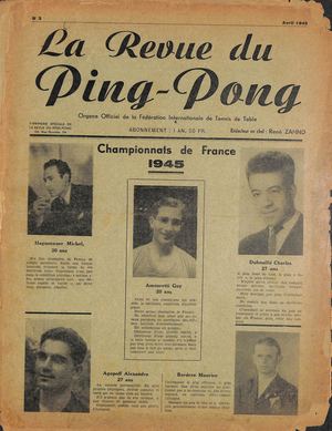 1945 04 3 LA REVUE DU PING PONG