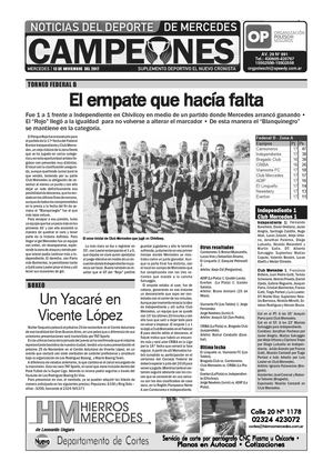 Campeones 13 11 2017