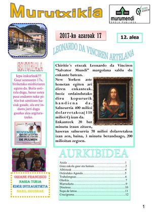 Azaroak 17koa