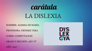 Dislexia- De Maria