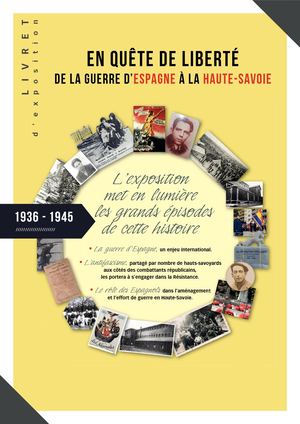 LIVRET - DE LA GUERRE D'ESPAGNE A LA HAUTE-SAVOIE