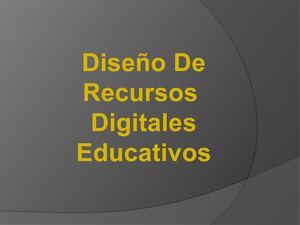 Presentacion Educativa Recursos Web 2.0