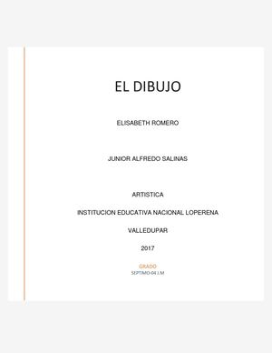 Trabajo El Dibujo