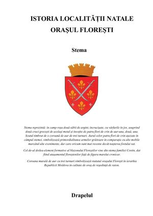 Istoria localităţii natale orașul Florești