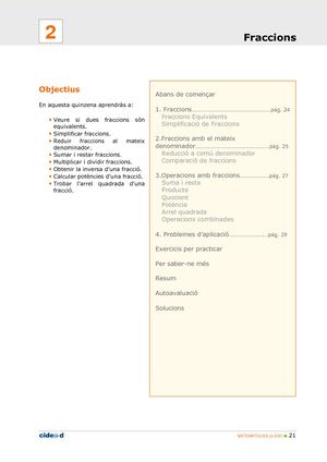 Fraccions2n Eso