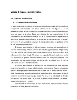 Proceso Adsministrativo