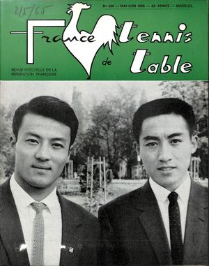 1965 05 06 200 FRANCE TENNIS DE TABLE