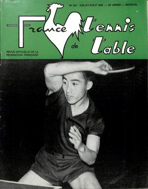 1965 07 08 201 FRANCE TENNIS DE TABLE