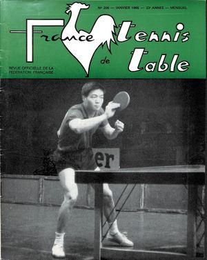 1966 01 206 FRANCE TENNIS DE TABLE