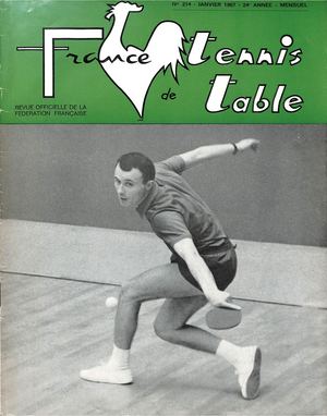 1967 01 214 FRANCE TENNIS DE TABLE