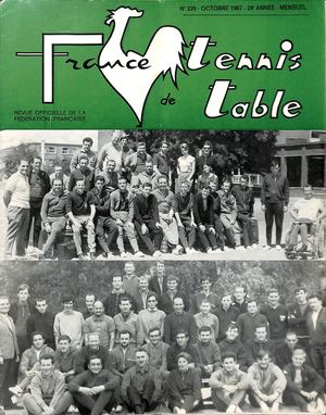 1967 10 220 FRANCE TENNIS DE TABLE