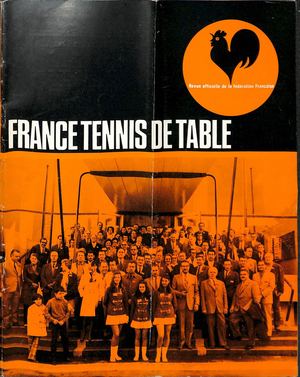 1971 07 08 259 FRANCE TENNIS DE TABLE