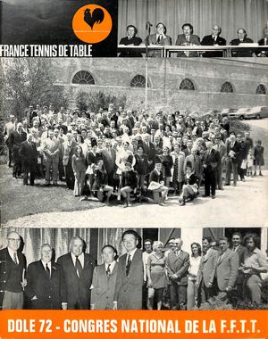 1972 08 09 269 FRANCE TENNIS DE TABLE