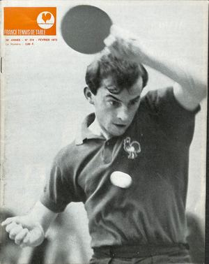 1973 02 274 FRANCE TENNIS DE TABLE