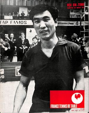 1973 09 280 FRANCE TENNIS DE TABLE