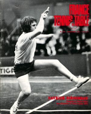 1973 11 282 FRANCE TENNIS DE TABLE