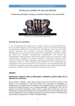 El Problema del Mal en San Agustín