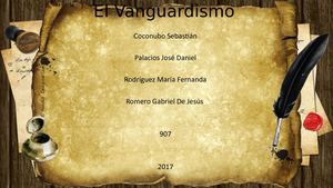 El Vanguardismo