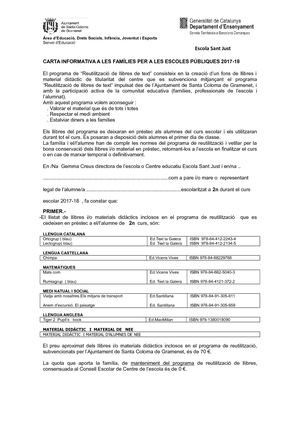 LLIBRES A LES FAMILIES 2 N