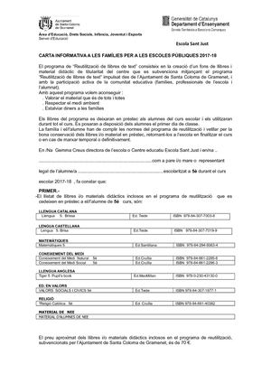 LLIBRES A LES FAMILIES 5-É.