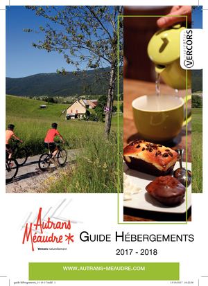 Guide Hébergements automne 2017