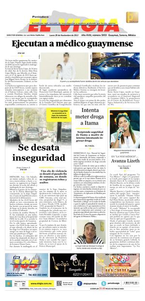 20 de noviembre del 2017