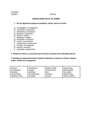 Actividades de repaso