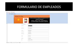 Formulario De Empleados