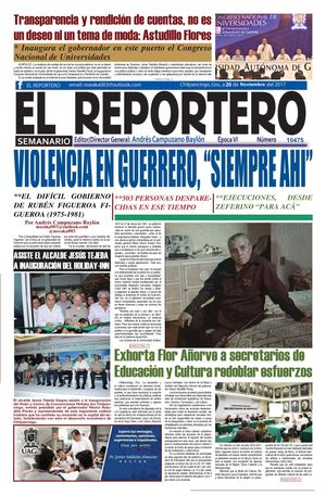 El Reportero 20 de noviembre de 2017