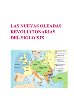 Las Nuevas Oleadas Revoluciones Del Siglo Xix