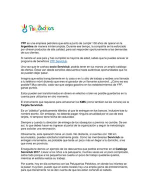 Ahorra En La Peluquería Con Ypf Serviclub