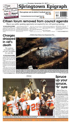 The Springtown Epigraph