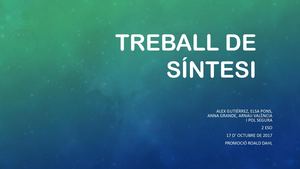 Treball De Síntesis Origina Grup 4