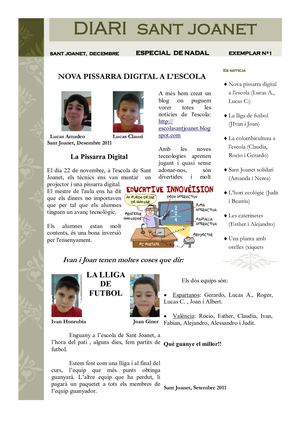 Diari Sant Joanet Numero1