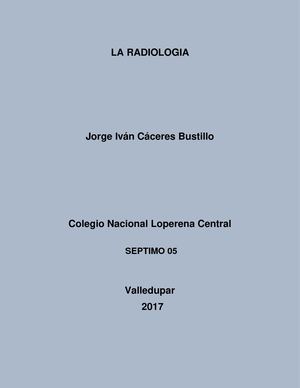 La Radiologia