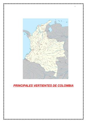 Vertientes De Colombia
