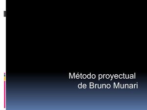 Metodo Proyectual Bruno Munari