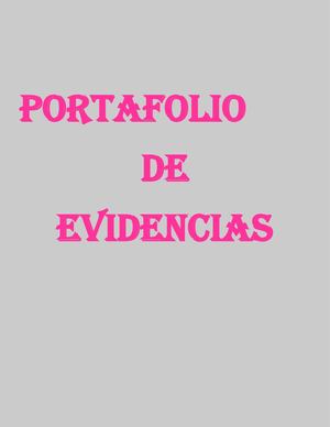 Portafolio 2 Semestre