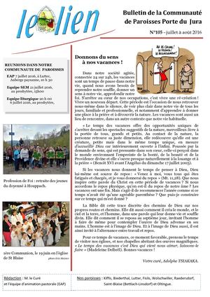 Lien 105 Juillet Août 2016