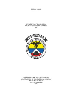 Codigo Html5