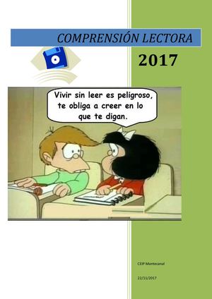 Comprensión Lectora