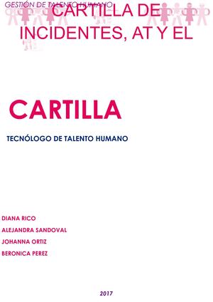 Cartilla De Salud Ocupacional Sena