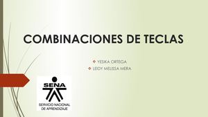 Combinaciones De Teclas
