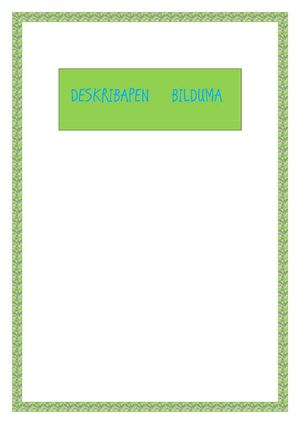 DESKRIBAPEN  BILDUMA
