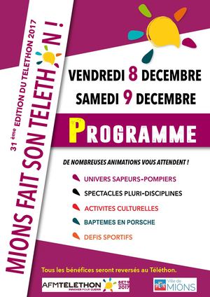 Programme Telethon 2017 Def