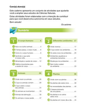 Projeto Presente - Ciências Naturais - 2º ano