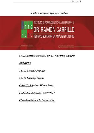 Fiebre Hemorragica Argentina