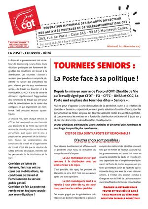 Tournées Séniors